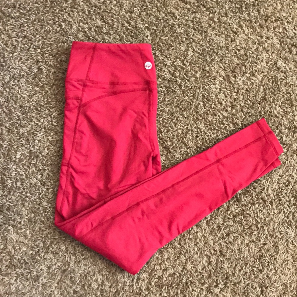 Senita Pocket Pants - Burnt Red